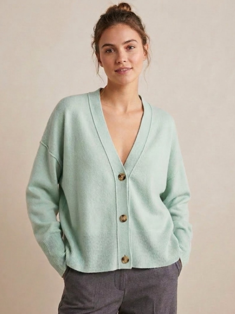 NWOT Free People Eclair Cashmere Cardi